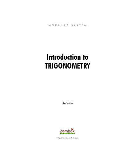 Introduction to Trigonometry (Zambak)