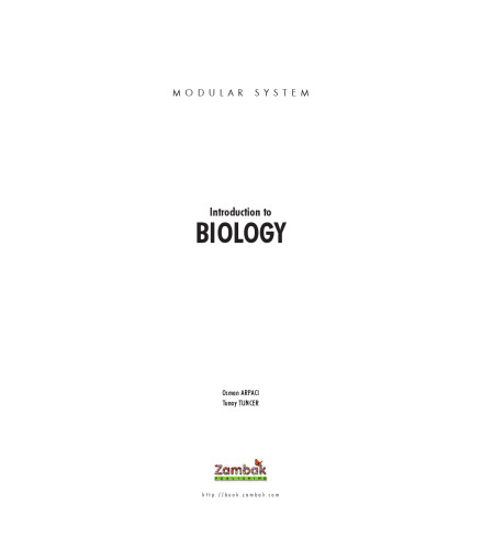 Introduction to Biology (Zambak)