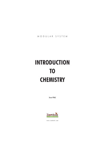 Introduction to Chemistry (Zambak)