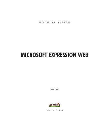 Microsoft Expression Web 2 (Zambak)