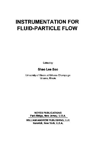 Instrumentation for Fluid-Particle Flow