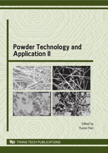 Powder Technology and Application II