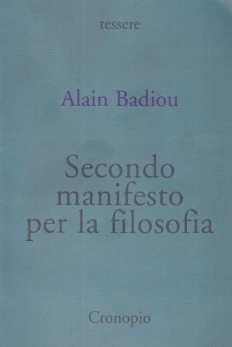 Secondo manifesto per la filosofia