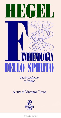 Fenomenologia dello spirito