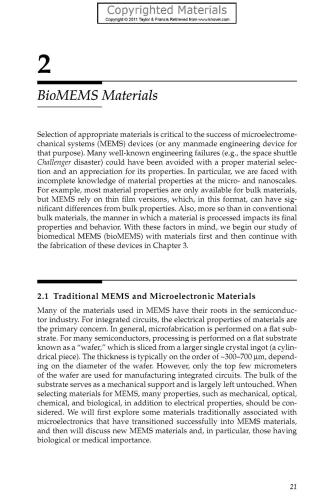 Biomedical microsystems