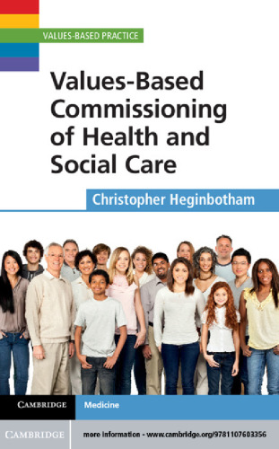 Values-based commissioning of health and social care