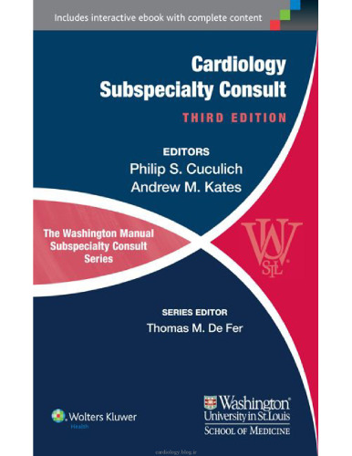 The Washington Manual of Cardiology Subspecialty Consult