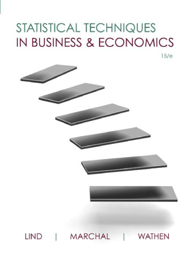 Statistical Techniques in Business and Economics