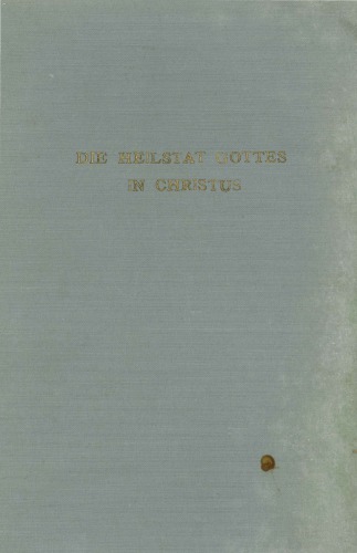 Die Heilstat Gottes in Christus. Eine Studie zu Rudolf Bultmanns Auffassung von der Erlösung in Jesu Tod und Auferstehung