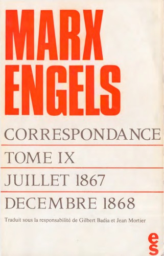 Correspondance, tome 9: 1867-1868