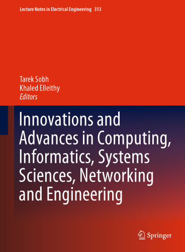 Innovations and Advances in Computing, Informatics, Systems Sciences, Networking and Engineering