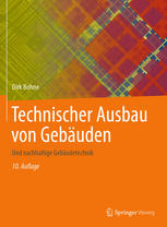 Technischer Ausbau von Gebäuden: Und nachhaltige Gebäudetechnik