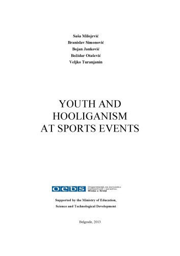 Youth and Hooliganism at Sports Events