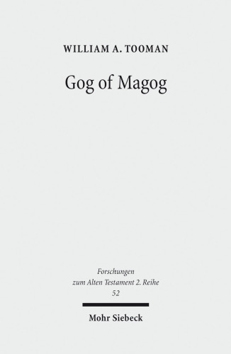 Gog of Magog: Reuse of Scripture and Compositional Technique in Ezekiel 38-39