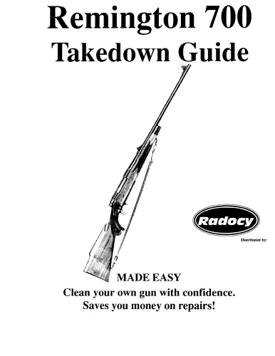 Remington 700 Takedown Guide