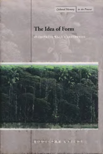 The Idea of Form: Rethinking Kant's Aesthetics