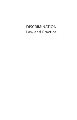 Discrimination Law and Practice