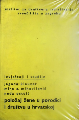 Položaj žene u porodici i društvu u Hrvatskoj