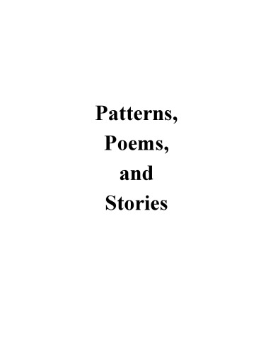 Patterns, Poems and Stories Like Bishop's Journal