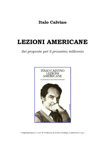 Lezioni americane