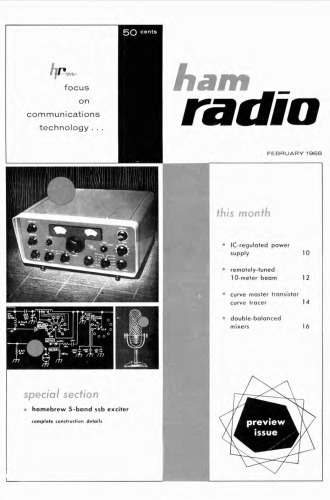 Ham Radio Magazine - February1968 -Preview