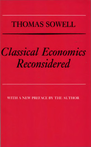 Classical Economics Reconsidered