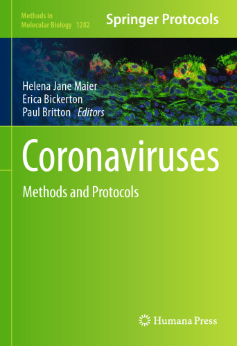 Coronaviruses: Methods and Protocols