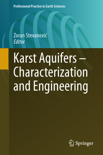 Karst Aquifers—Characterization and Engineering