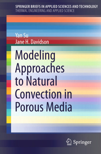 Modeling Approaches to Natural Convection in Porous Media