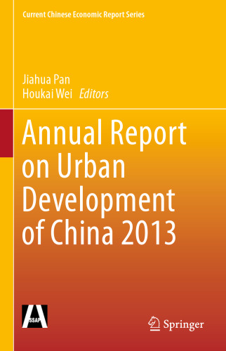 Annual Report on Urban Development of China 2013