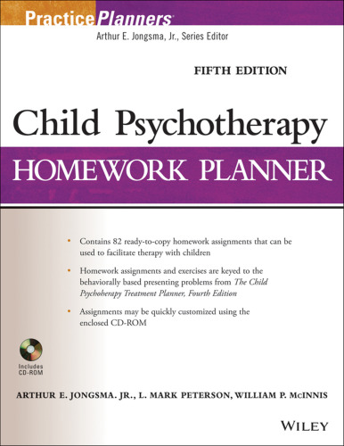 Child Psychotherapy Homework Planner