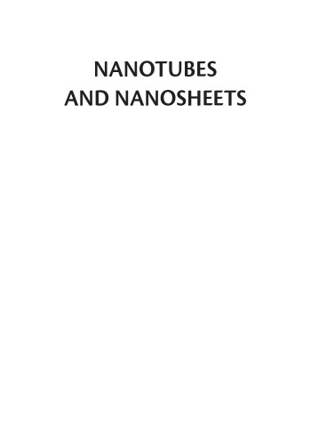 Nanotubes and nanosheets : functionalization and applications of boron nitride and other nanomaterials