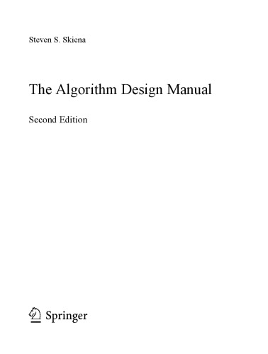 The Algorithm Design Manual