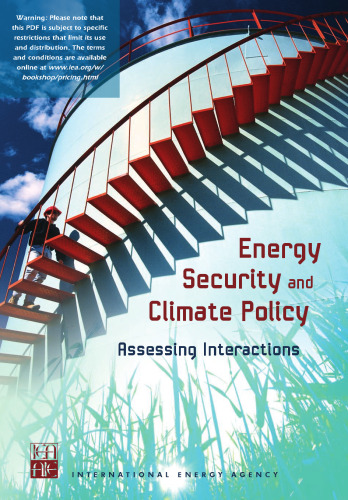 Energy security and climate policy : assessing interactions