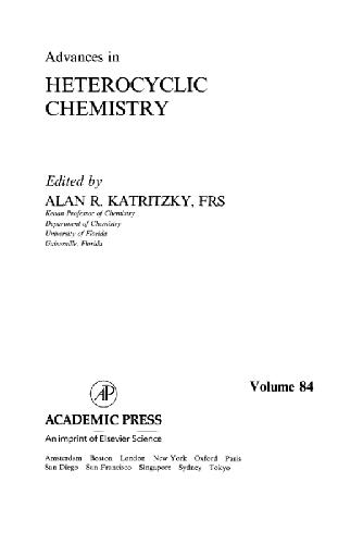 Advances in Heterocyclic Chemistry