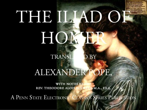 The Iliad of Homer