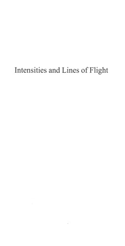 Intensities and Lines of Flight: Deleuze/Guattari and the Arts