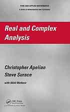 Real and Complex Analysis