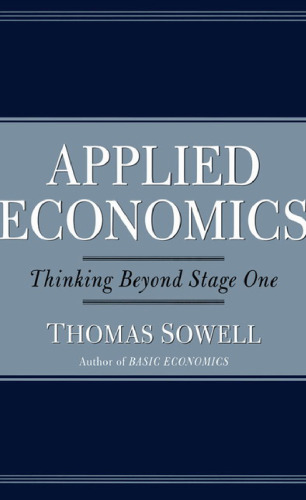 Applied Economics: Thinking Beyond Stage One