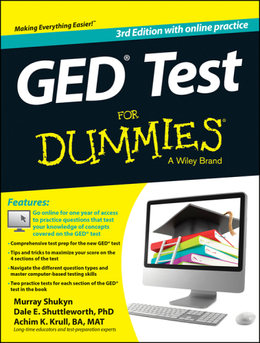 GED Test For Dummies. with Online Practice