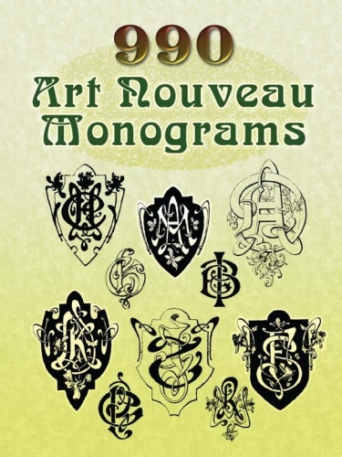 990 Art Nouveau Monograms