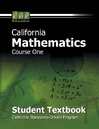 California Mathematics Course One