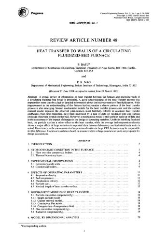 Chemical Enoineerino Science