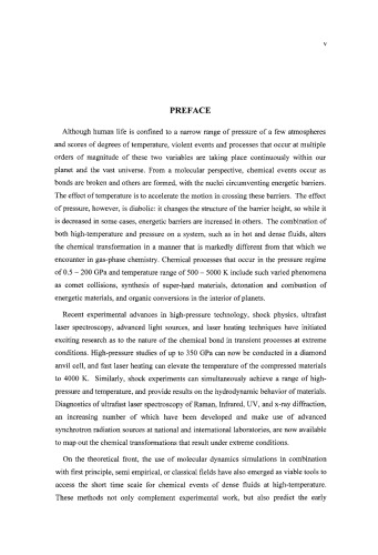 Chemistry at Extreme Conditions