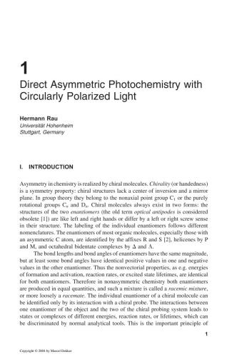 Chiral Photochemistry