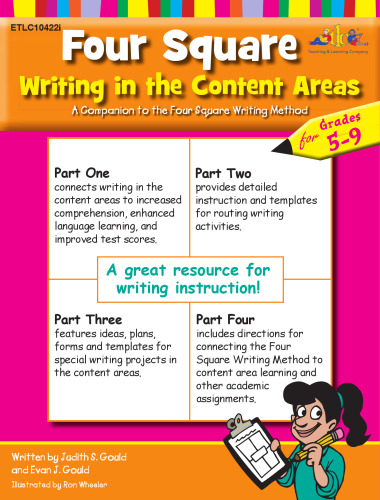 Four Square Writing in the Content Areas for Grades 5-9