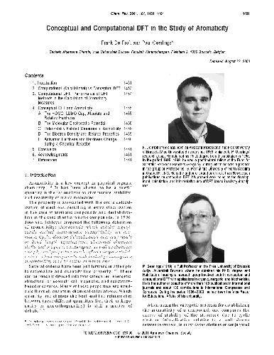 Conceptual and Computational DFT in the Study of Aromaticity