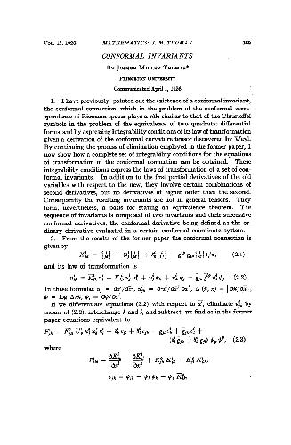 Conformal Invariants