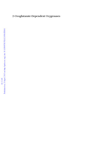 2-Oxoglutarate-Dependent Oxygenases