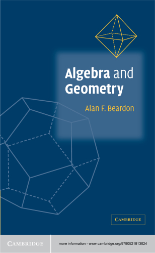 Algebra and Geometry